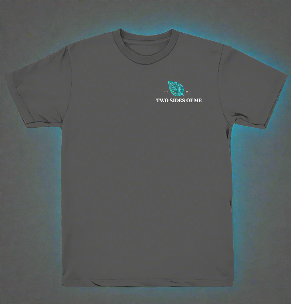 Two Sides of Me - Wither and Bloom Charcoal Tee